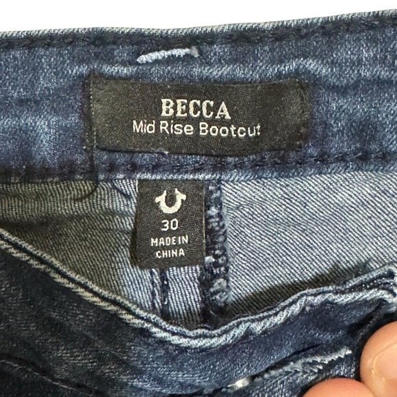 True Religion BECCA mid rise bootcut Jeans - Picture 4 of 8